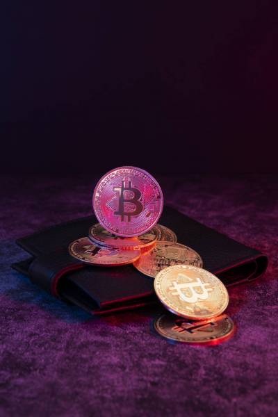 minimalistic-still-life-arrangement-with-cryptocurrency